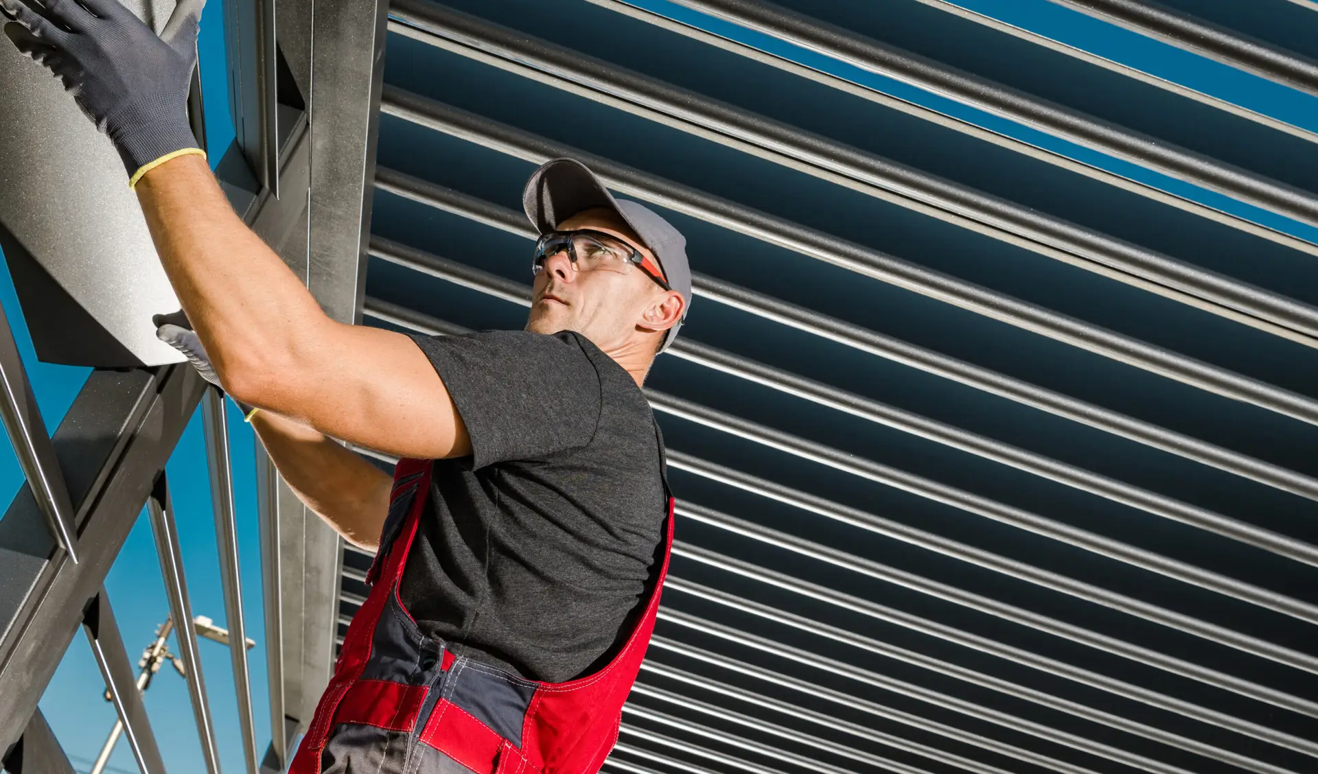 Elegant and Modern Pergola Car Port Installation Performed by Professional Technician
